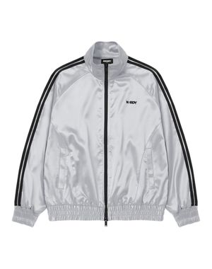 글로시 트랙 탑 실버