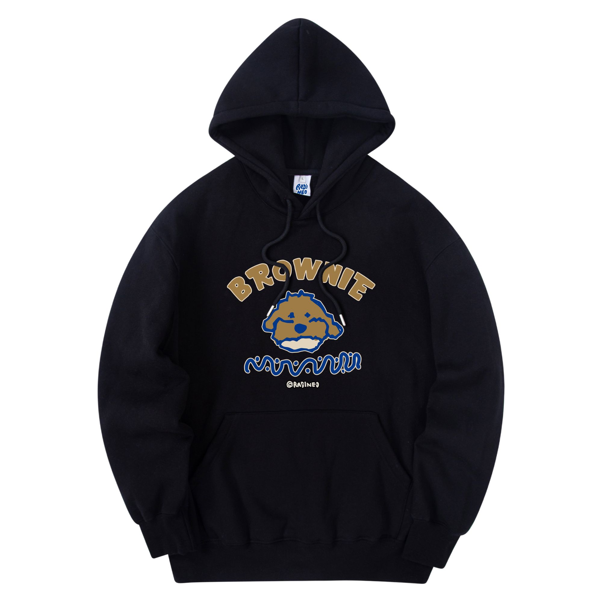 [RADINEO]★ 韓国人気★BROWNIE HOODIE MUSINSA | RADINEO Brownie hoodie black
