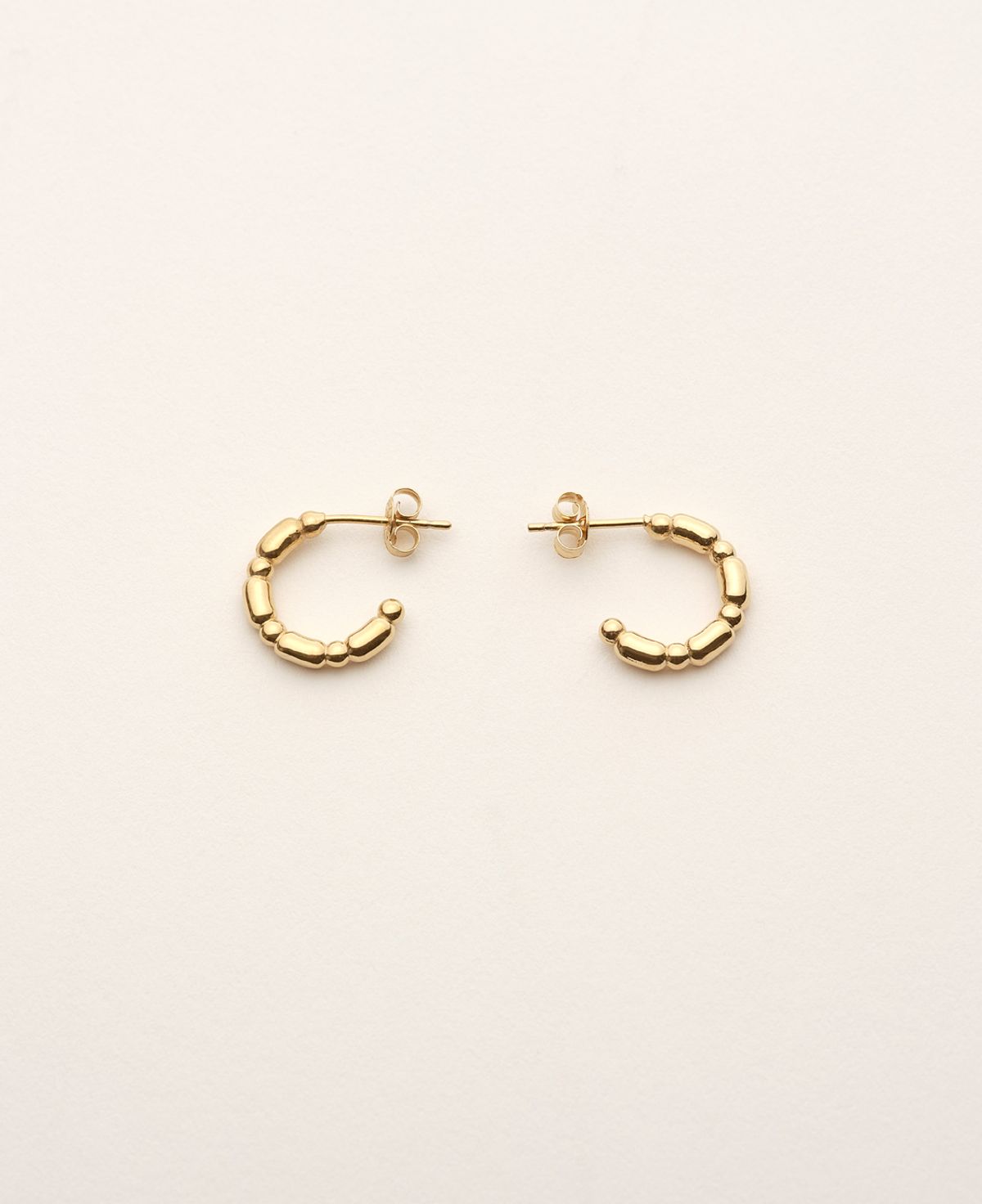 베누아(BENOIT) ER03GL Roman Puff Earrings [Gold]
