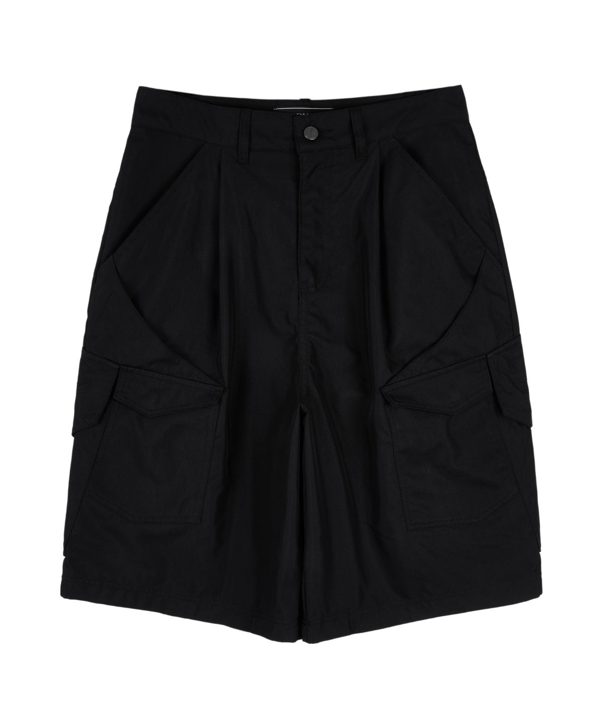 아이돈워너셀(IDWS) Utility Cargo Bermuda Shorts Black