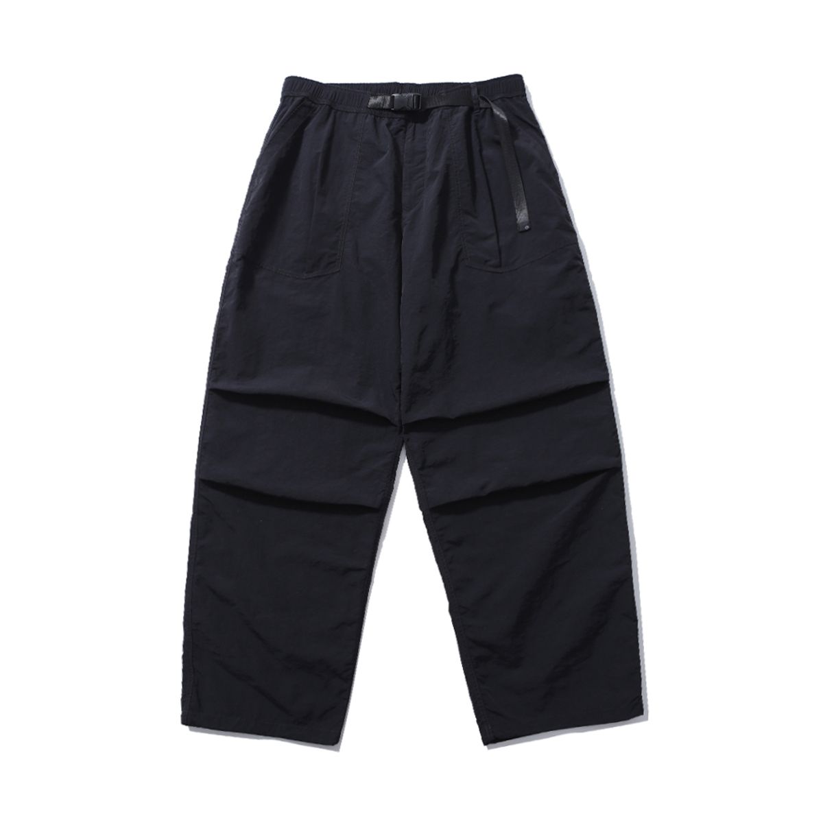 모이프(MOIF) [SS24]OVER FTG PANTS / BLACK RIPSTOP