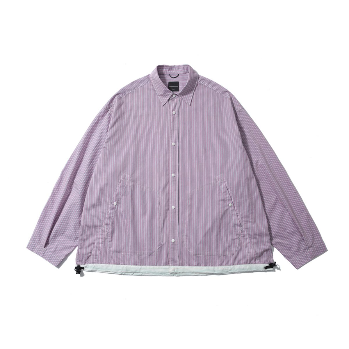 모이프(MOIF) [SS24]WIDE DRAWSTRING BLOUSON / PINK STRIPE