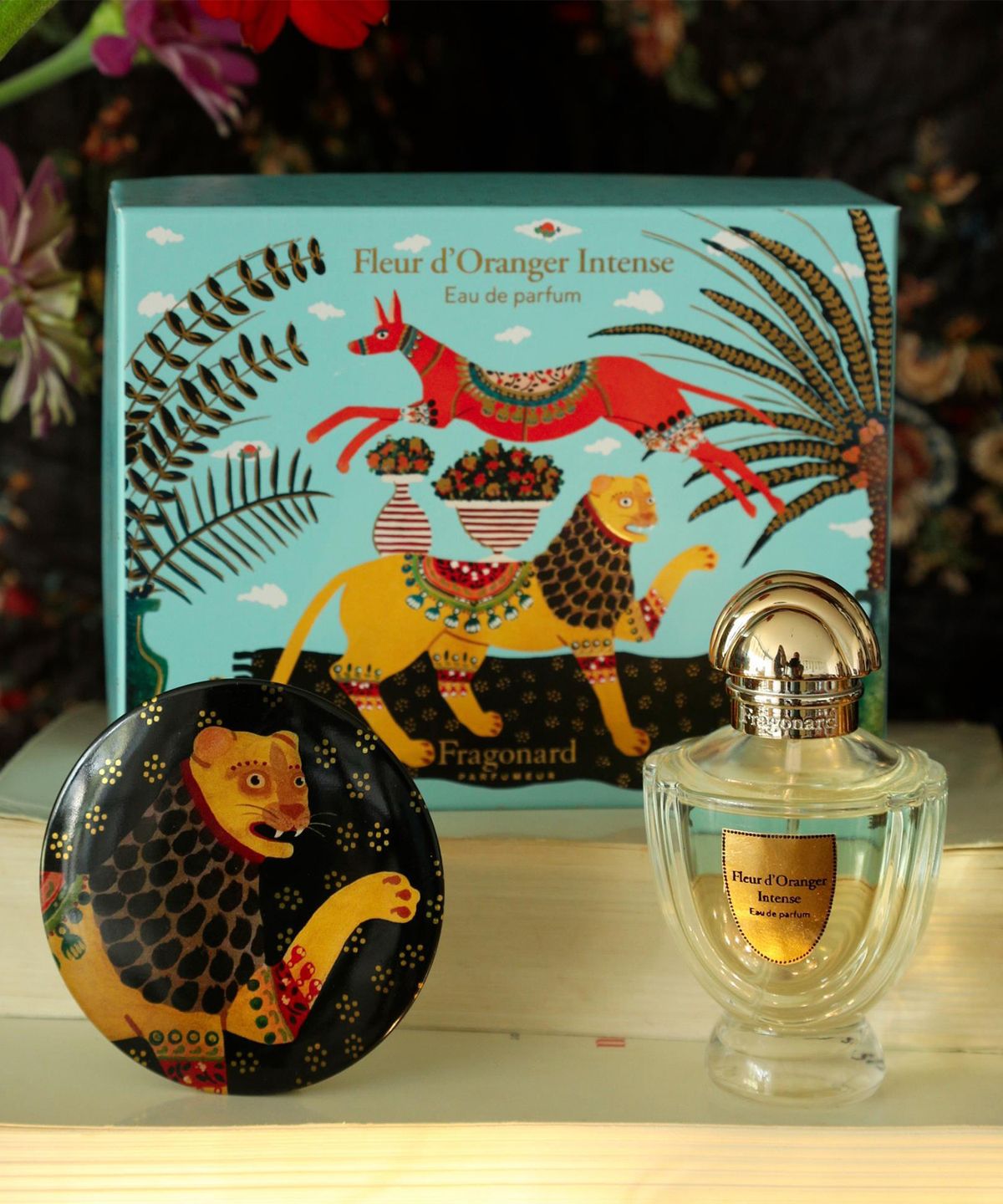 프라고나르(FRAGONARD) 플러 도랑지 인텐스 EDP 50ML&거울 세트
