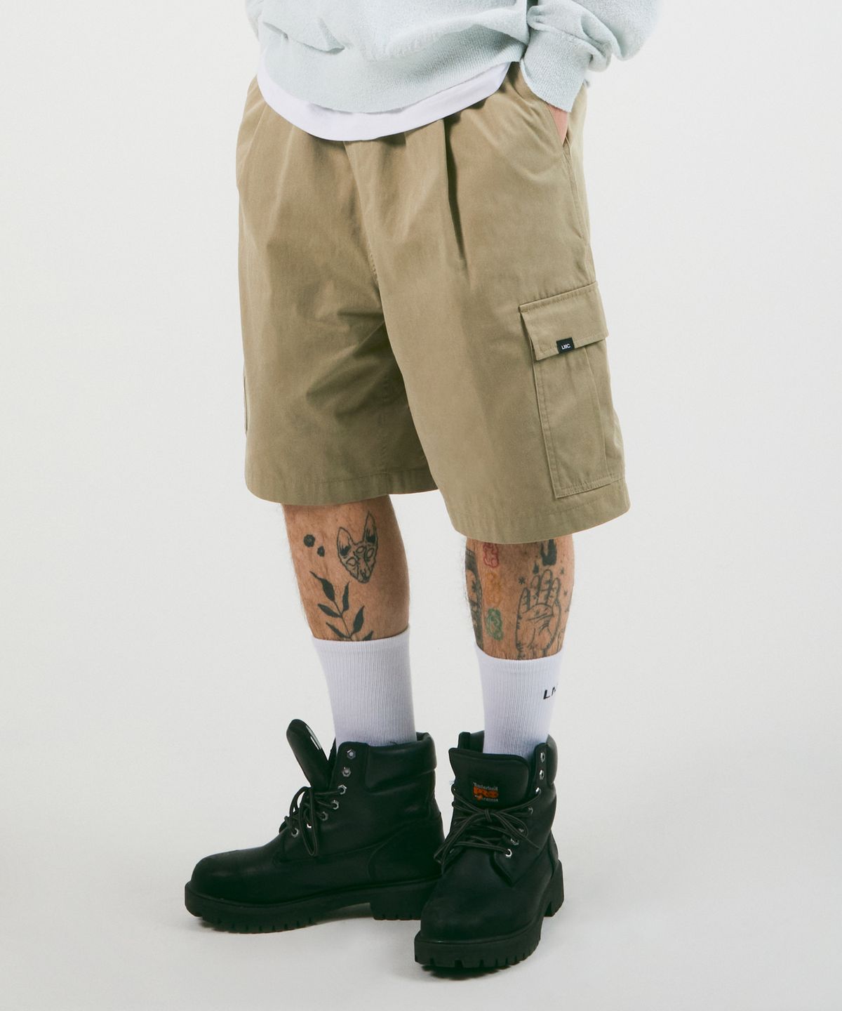 엘엠씨(LMC) WIDE CARGO SHORTS beige