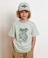 ENFANT TUBE BEAR TEE light green