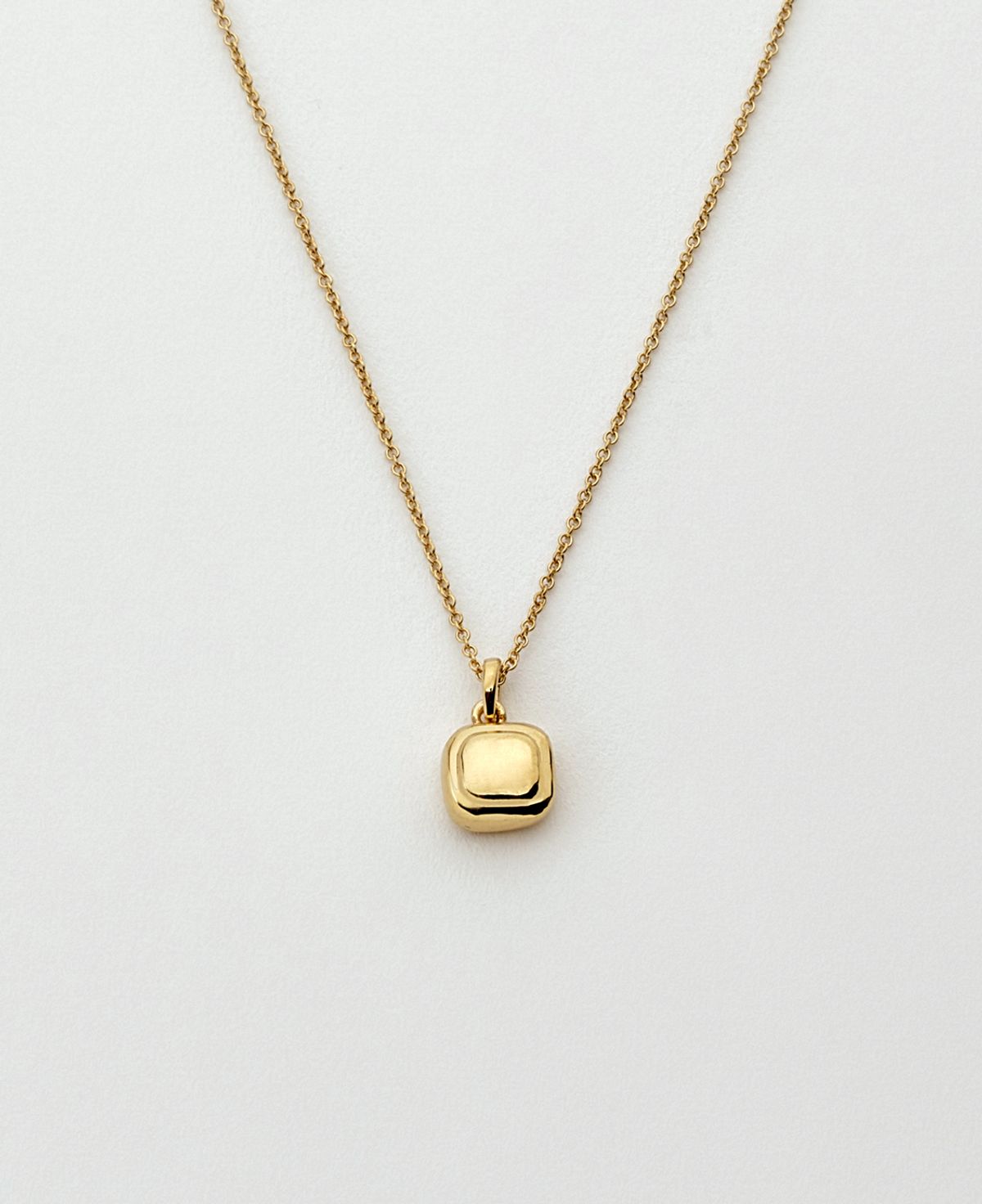베누아(BENOIT) NK01GL Double Square Pendant [Gold]