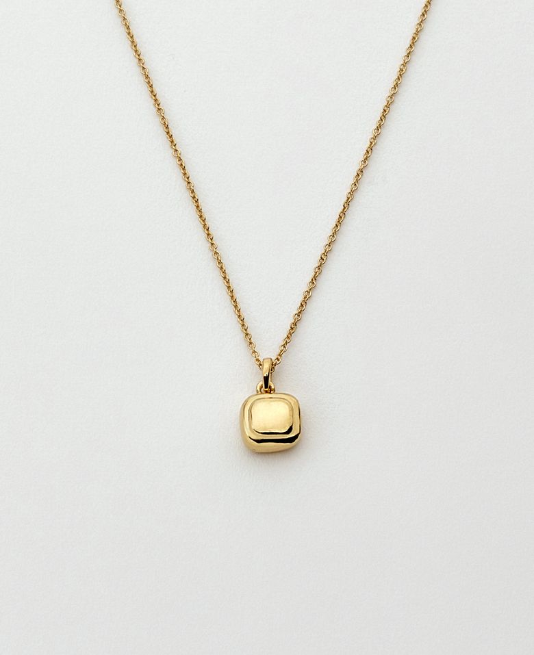 NK01GL Double Square Pendant [Gold]