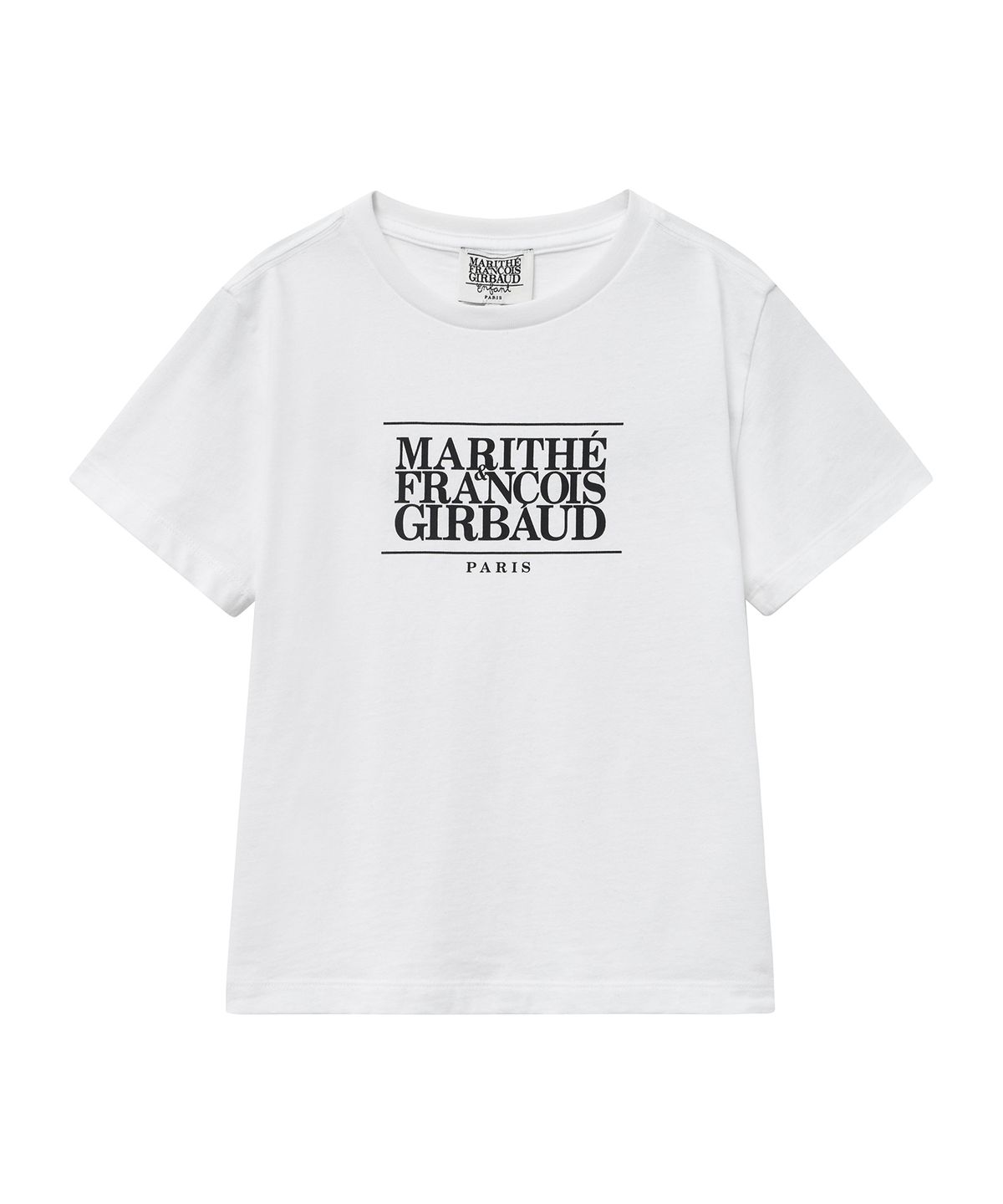 마리떼 키즈(MARITHÉ KIDS) KIDS CLASSIC LOGO TEE white