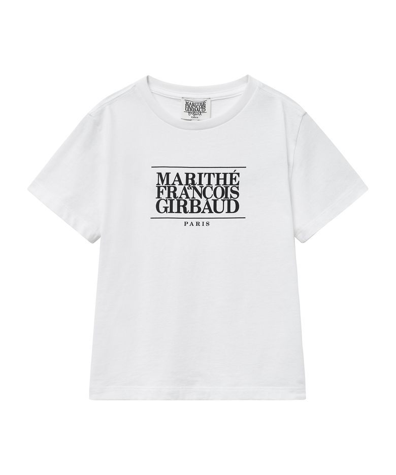 KIDS CLASSIC LOGO TEE white