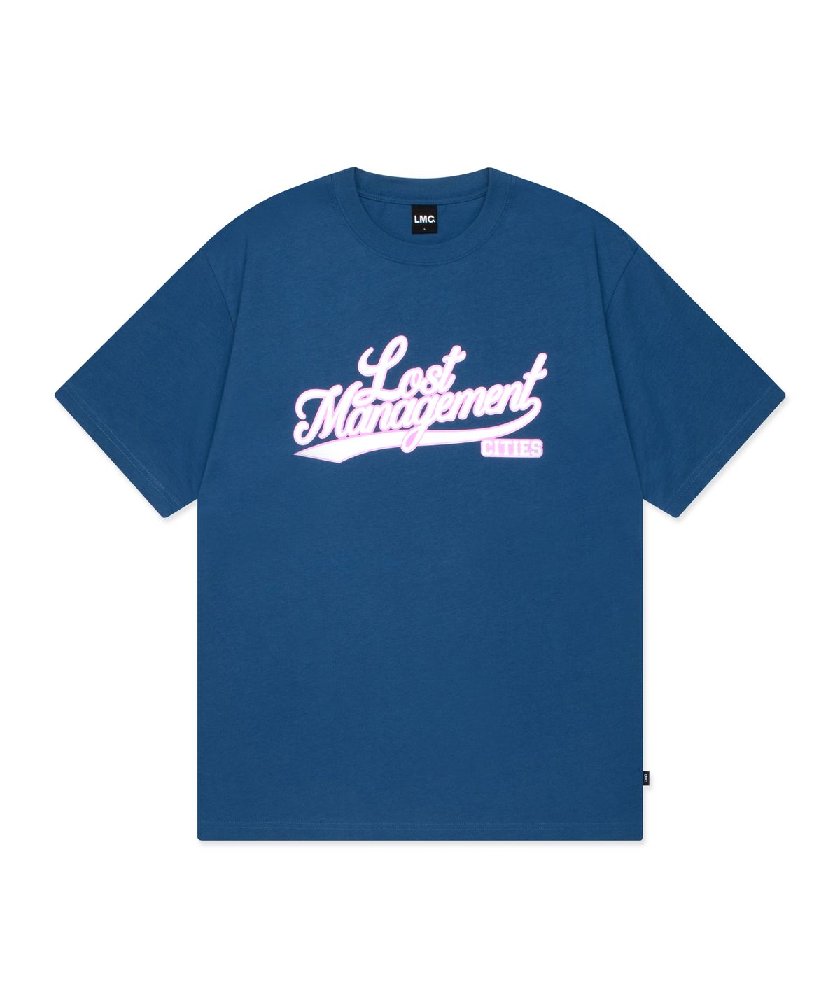 엘엠씨(LMC) BASEBALL SCRIPT TEE dark blue