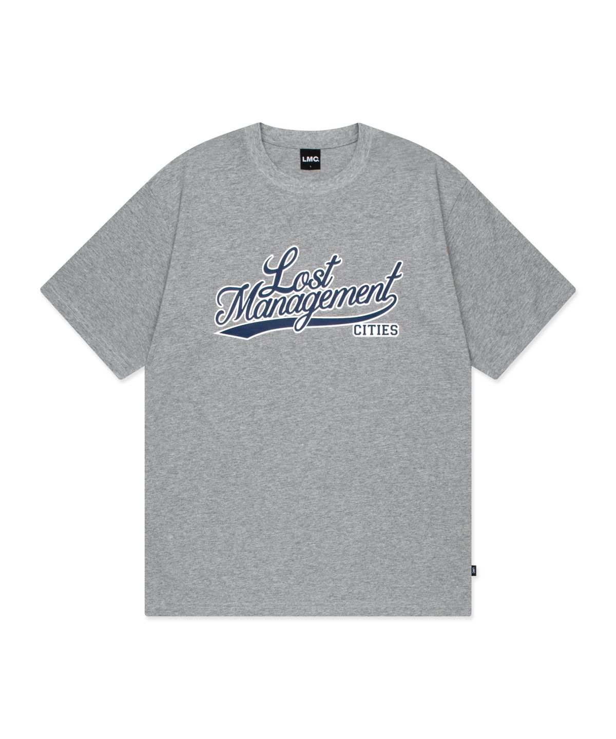 엘엠씨(LMC) BASEBALL SCRIPT TEE heather gray