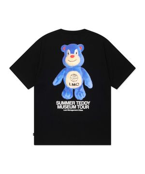 SUMMER TEDDY MUSEUM TOUR TEE black