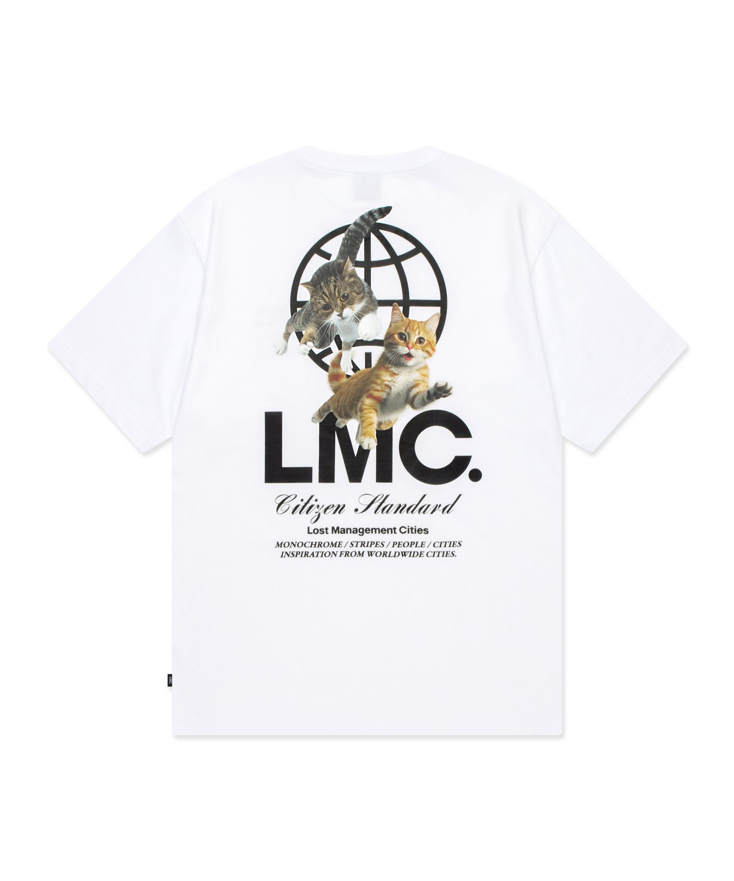 ■LMC■ FLYING CATS TEE white 0LM45STS207WHT MUSINSA | LMC FLYING CATS TEE white
