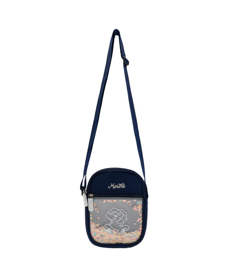 ENFANT SPANGLE MINI BAG navy