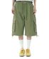 THREE QUARTER CARGO PANTS KHAKI (AM2ESUPA61A)
