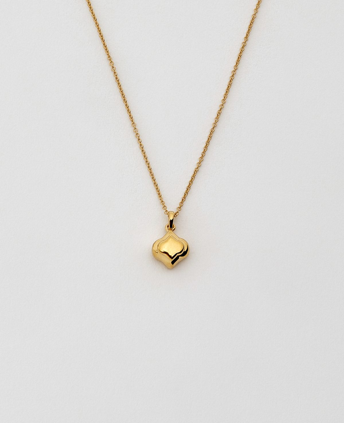 베누아(BENOIT) NK06GL Double Clover Pendant [Gold]