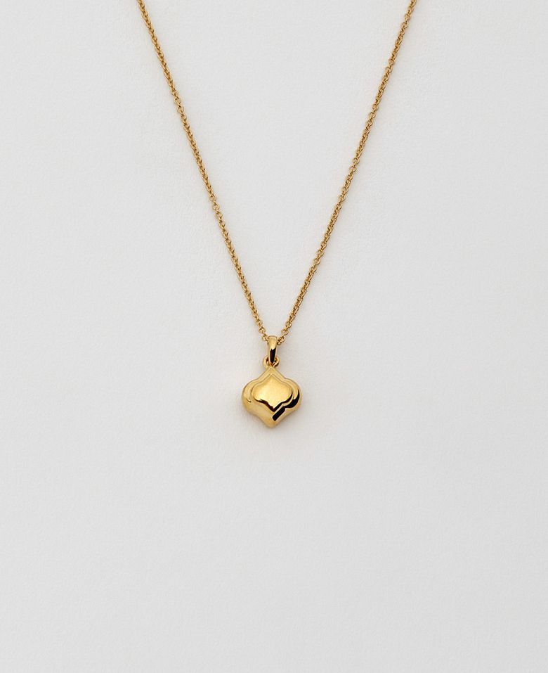NK06GL Double Clover Pendant [Gold]