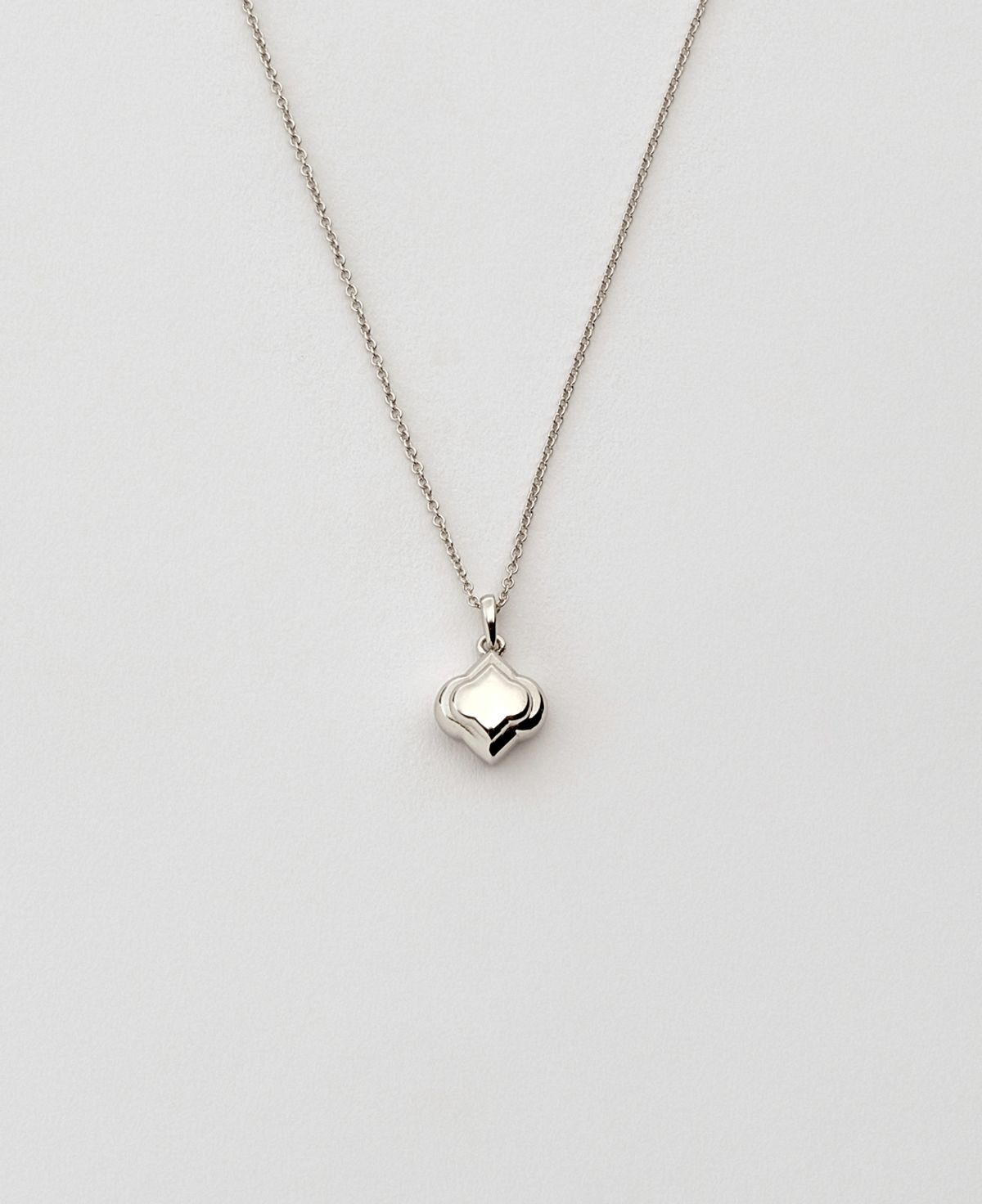 베누아(BENOIT) NK06SL Double Clover Pendant [Silver]