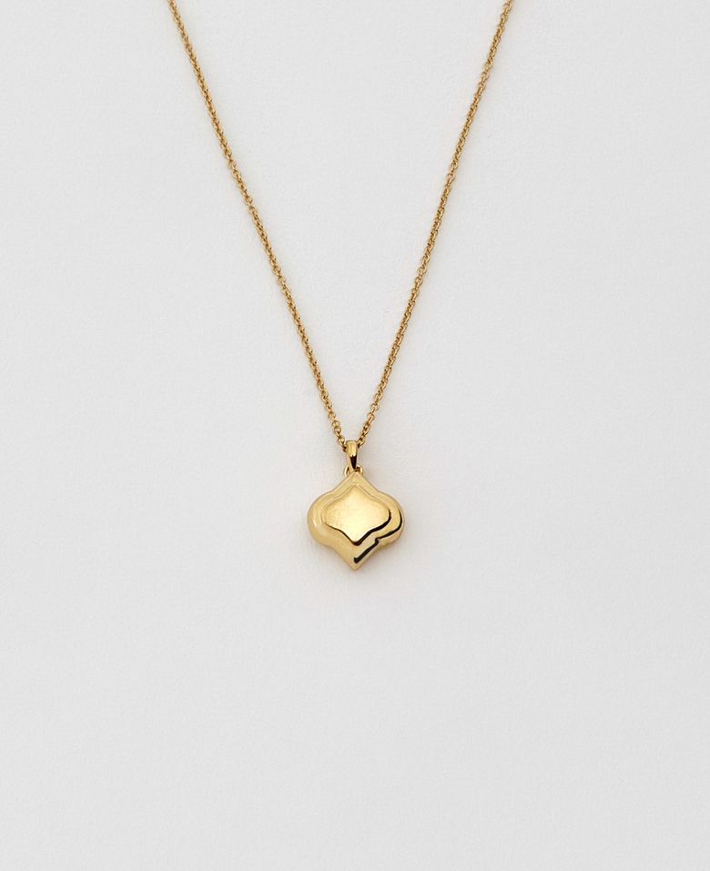 NK07GL Medium Clover Pendant [Gold]