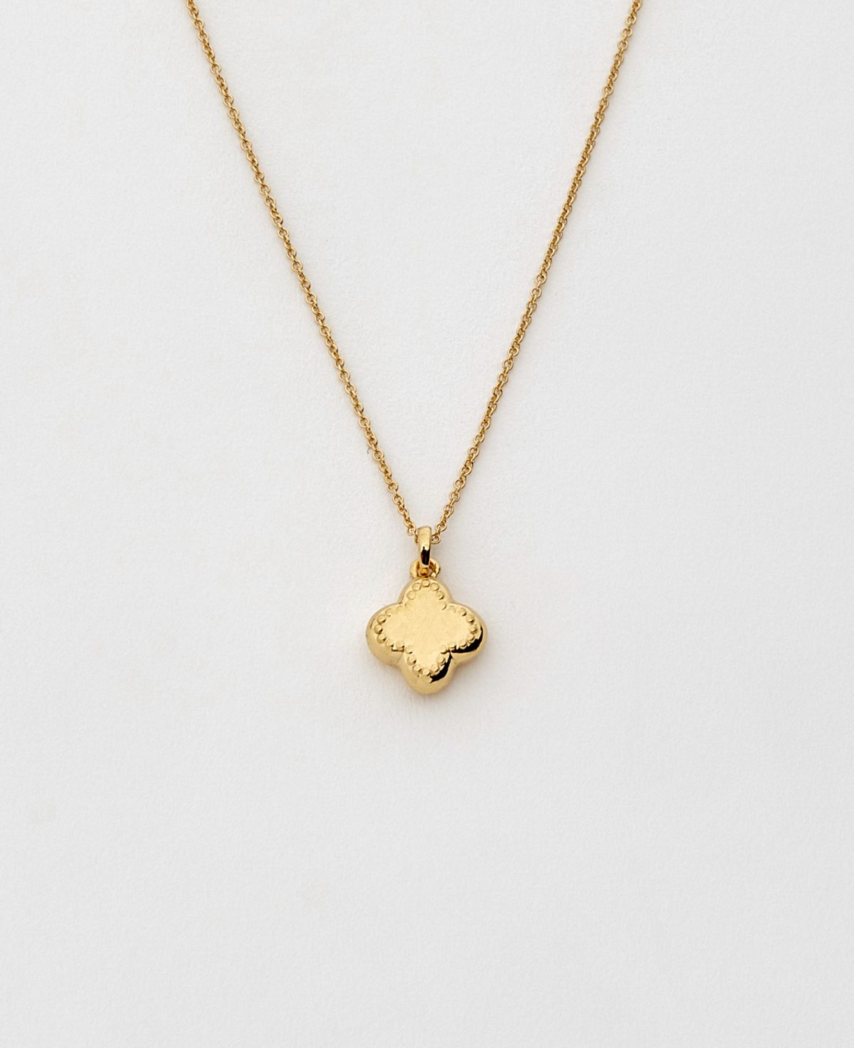 베누아(BENOIT) NK08GL Flower Dot Pendant [Gold]