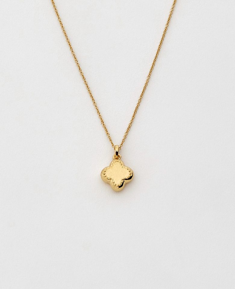 NK08GL Flower Dot Pendant [Gold]