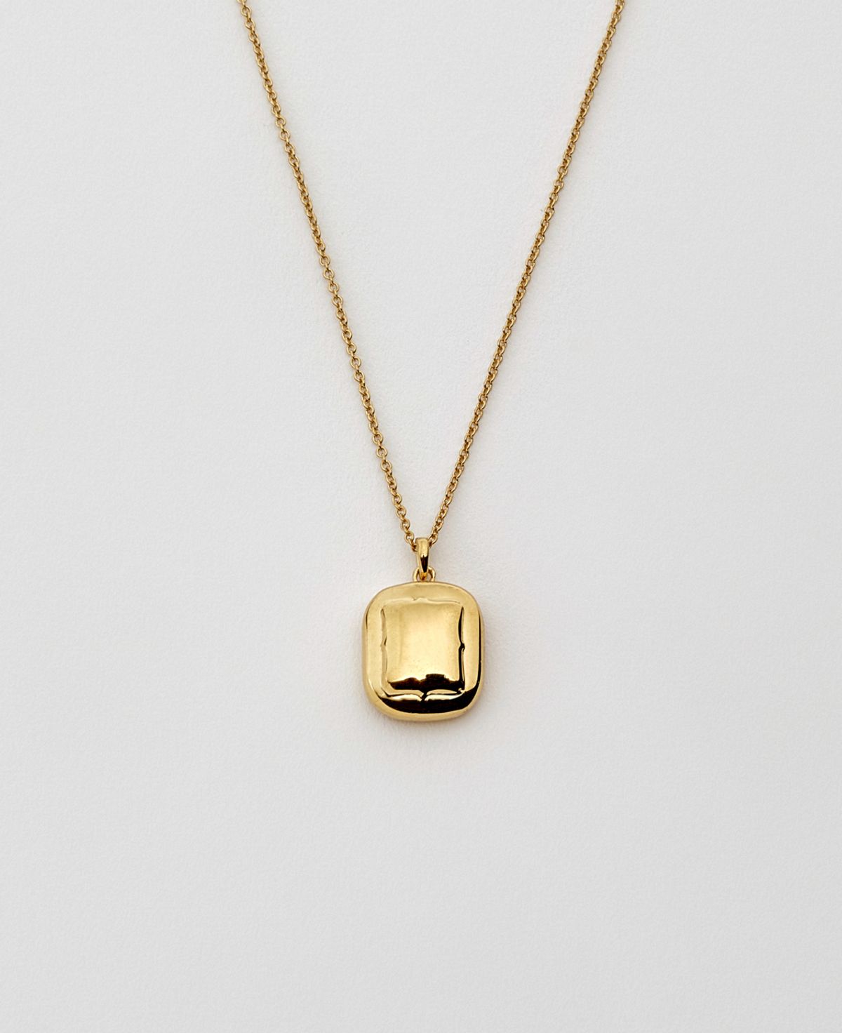베누아(BENOIT) NK12GL Large Rectangle Pendant [Gold]