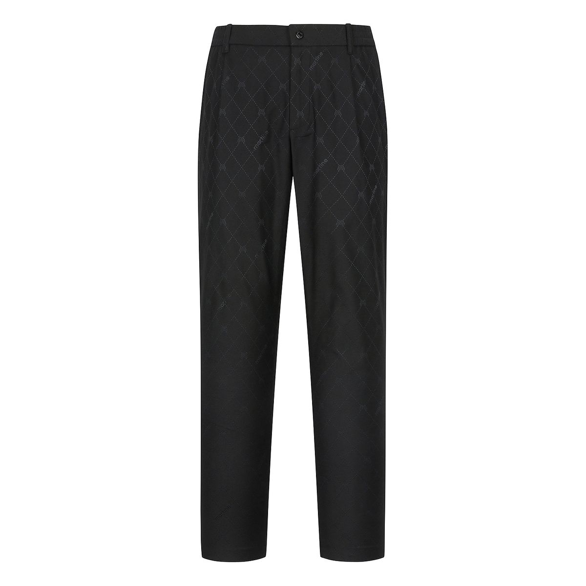 마틴골프(MARTINE GOLF) Jacquard Cargo Fit Pants_Black (Men)