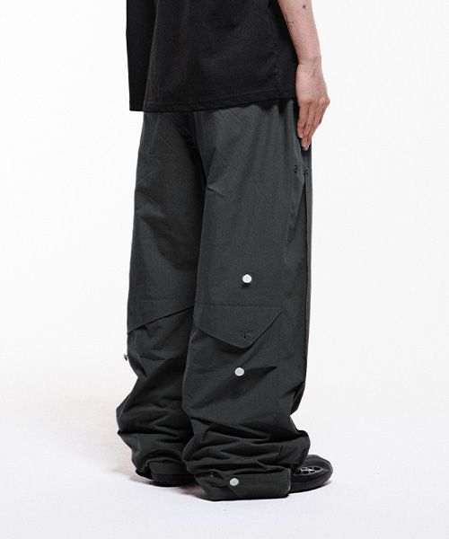 パンツ THE COLDEST MOMENT TCM snap pants charcoal MUSINSA | THE COLDEST MOMENT TCM snap pants (charcoal)