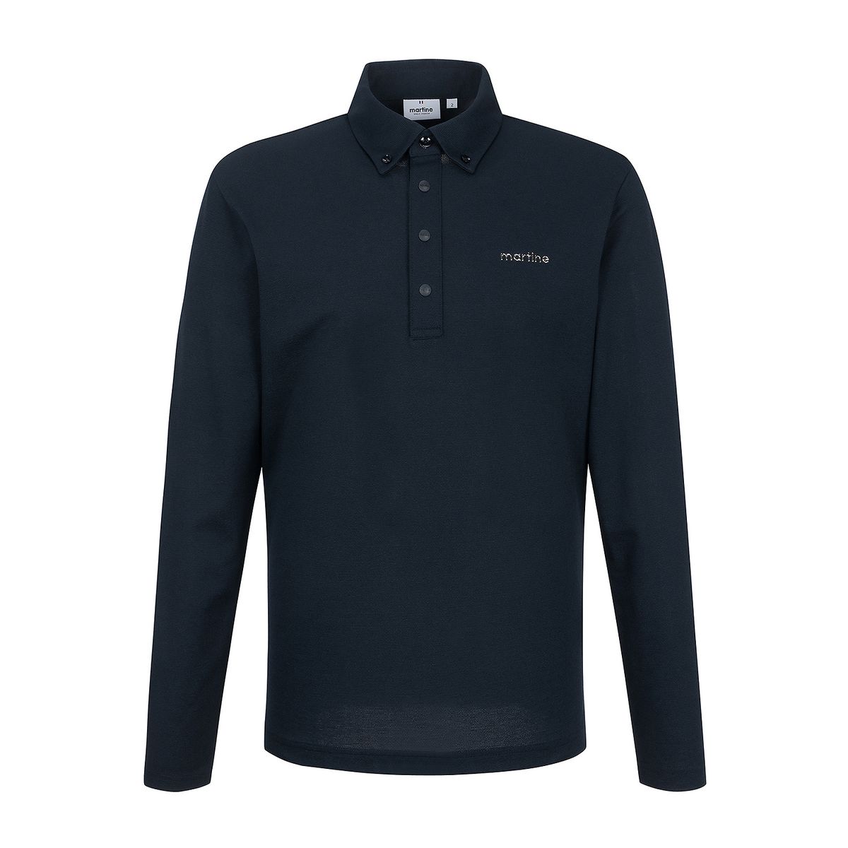 마틴골프(MARTINE GOLF) Button Down Polo Shirts_Navy (Men)
