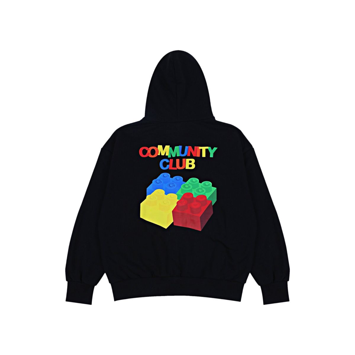 커뮤니티클럽(COMMUNITY CLUB) PLAYFUL 후디 (블랙)