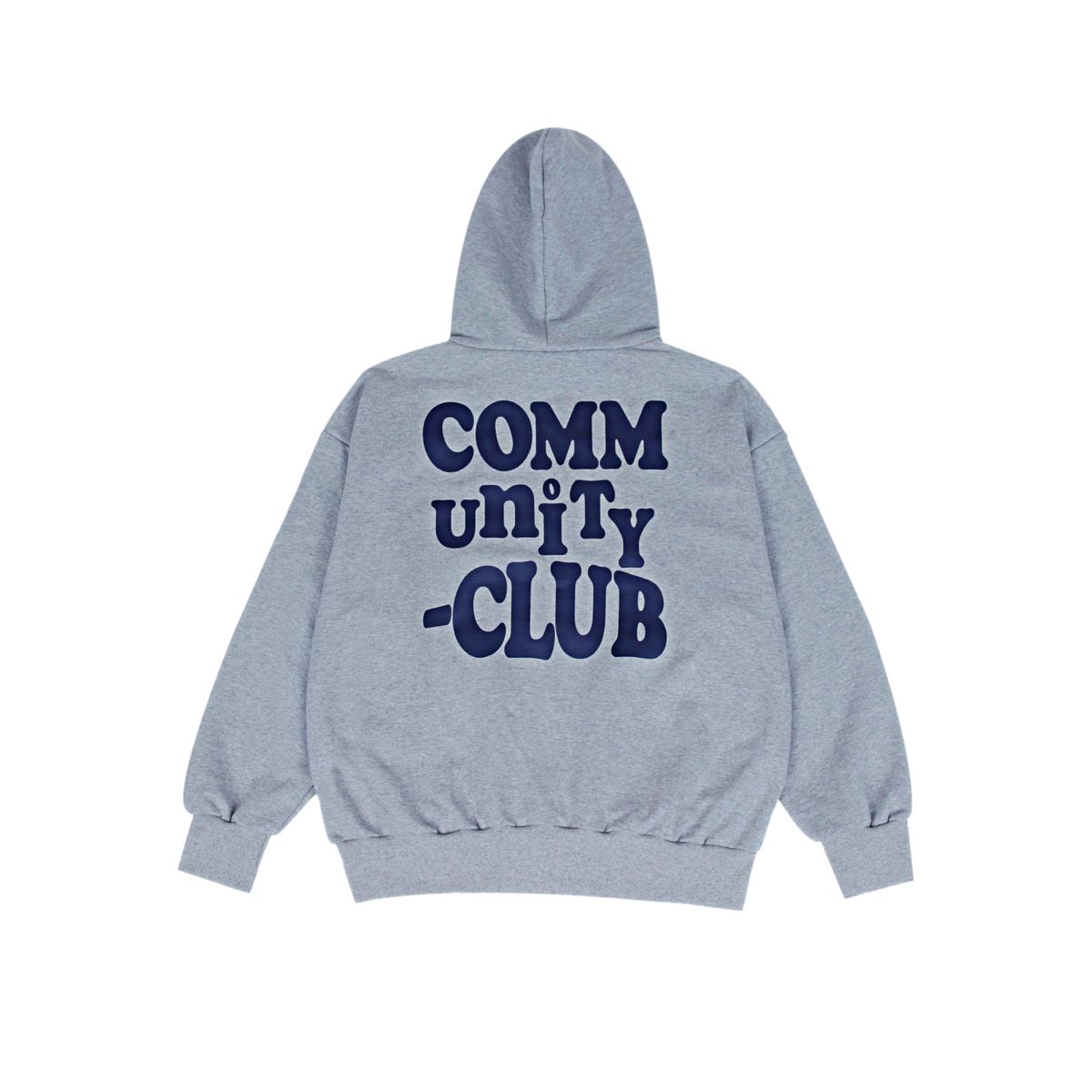 커뮤니티클럽(COMMUNITY CLUB) UNITY 로고 후디 (그레이)