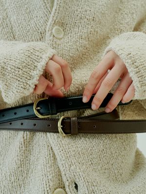 SIGNATURE BUCKLE BELT_2color