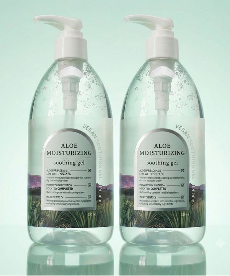 디오프러스 알로에 모이스처라이징 수딩젤 1+1개 390ml