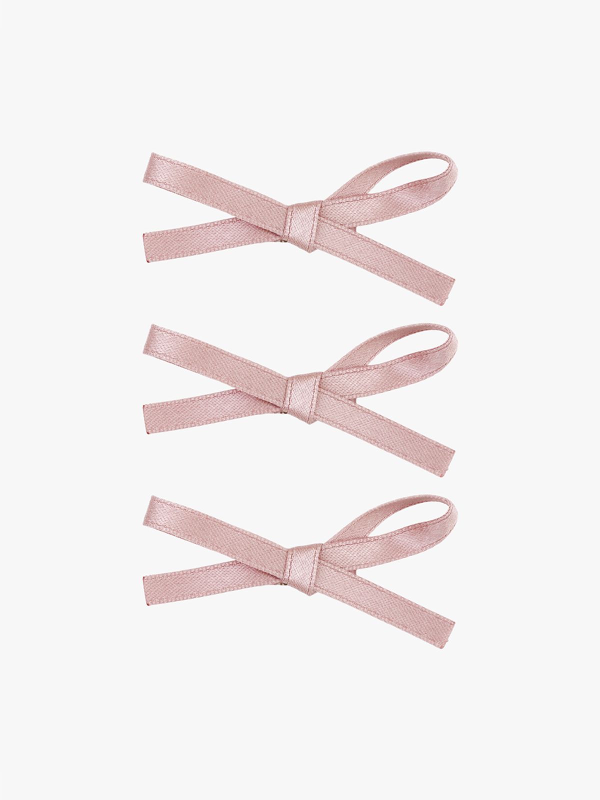 핑크파인애플(PINK PINEAPPLE) [3EA 1SET] RIBBON BUNDLE HAIRPIN SET_PINK