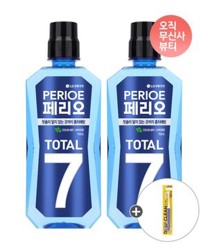 토탈7 가글 760ml(쿨링) x 2pack+추가증정