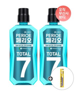토탈7 가글 760ml(스트롱) x 2pack+추가증정