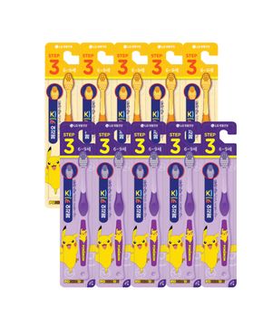 키즈칫솔 3단계 10입 피카츄