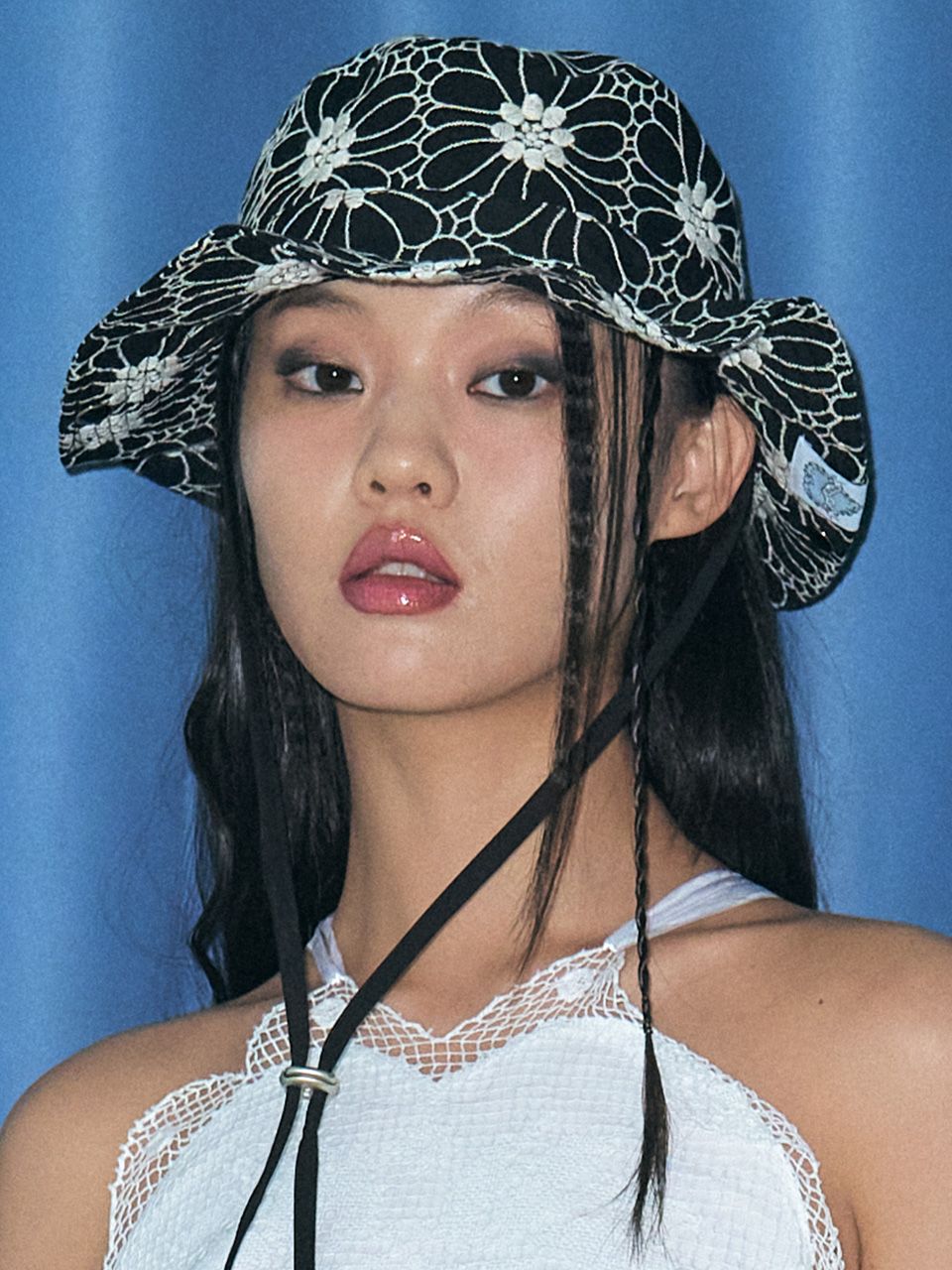 ハット POESIE D'AME : 24SS / MIRABELLE BUCKET HAT (2COLORS) MIRABELLE BUCKET HAT IN DAISY | POESIEDAME