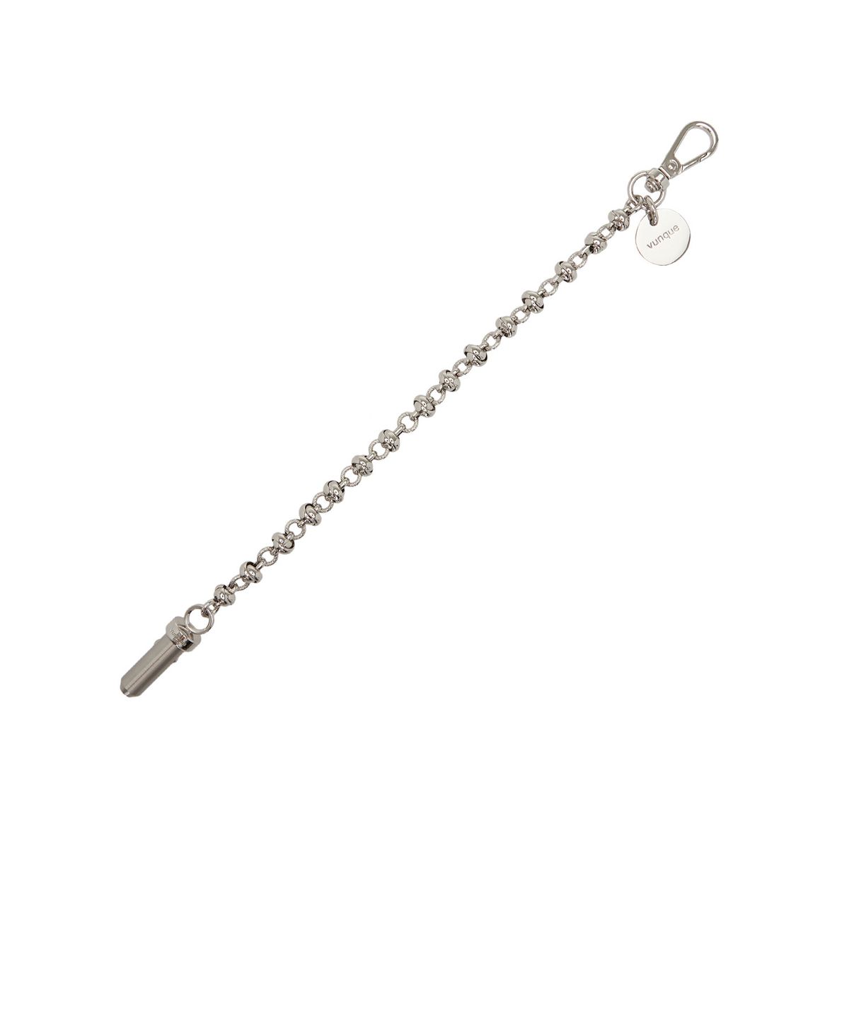 분크(VUNQUE) Metal Weaving Bullet Chain (메탈 위빙 불렛 체인) Silver