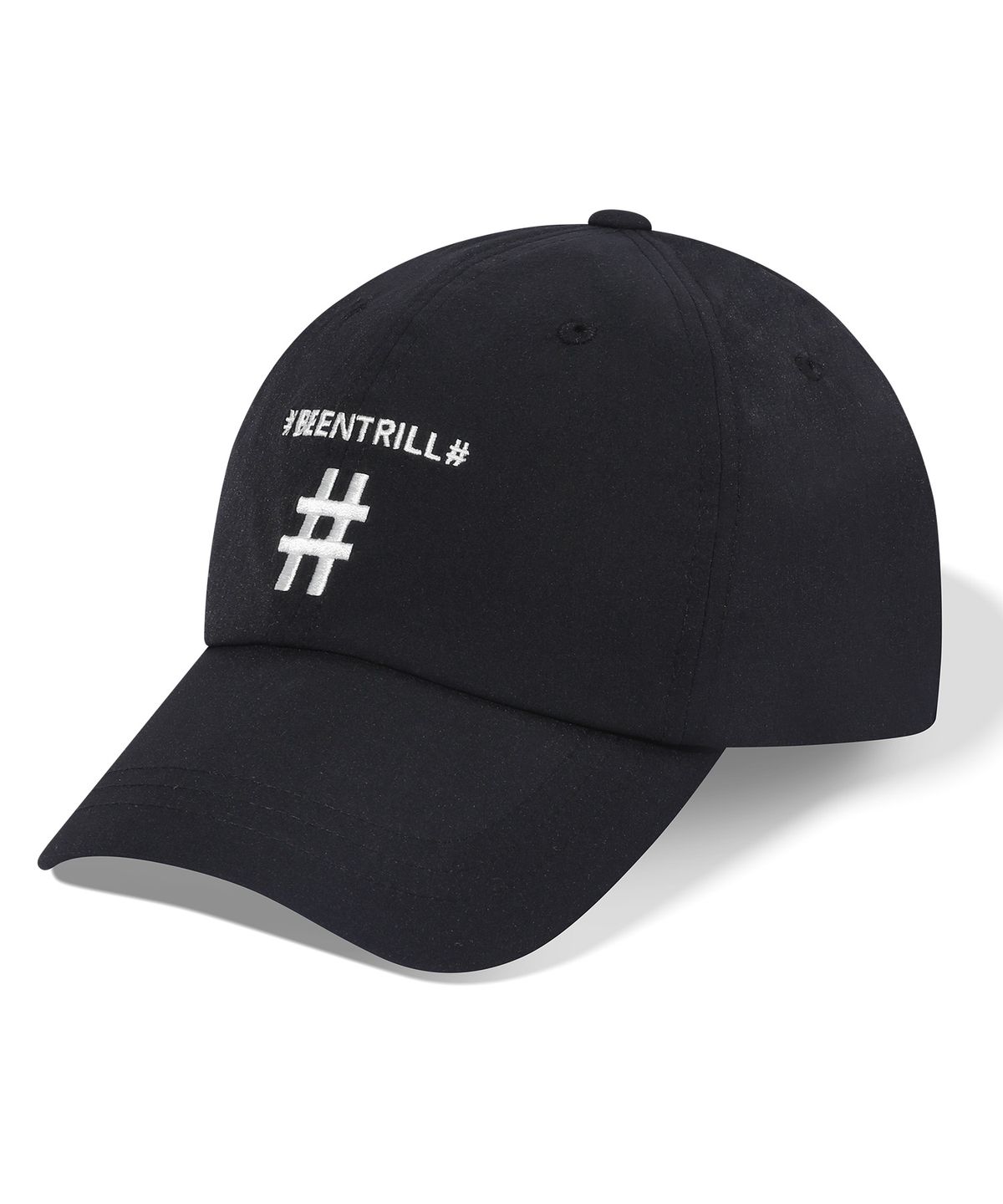 빈트릴(BEENTRILL) 우븐 테크 볼캡(블랙)