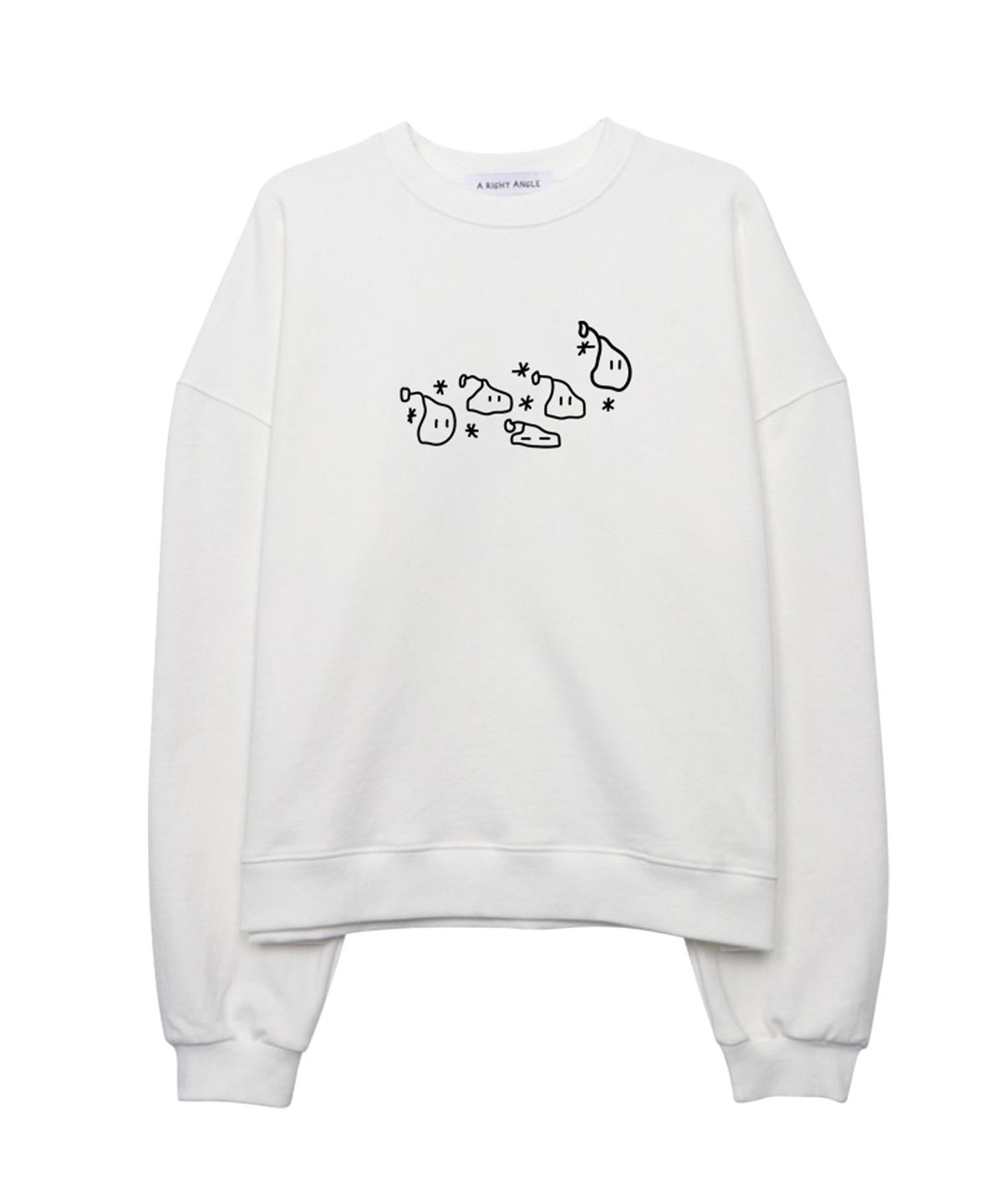 어라이트앵글(ARIGHTANGLE) Heavycotton slime sweatshirt (3 Color)