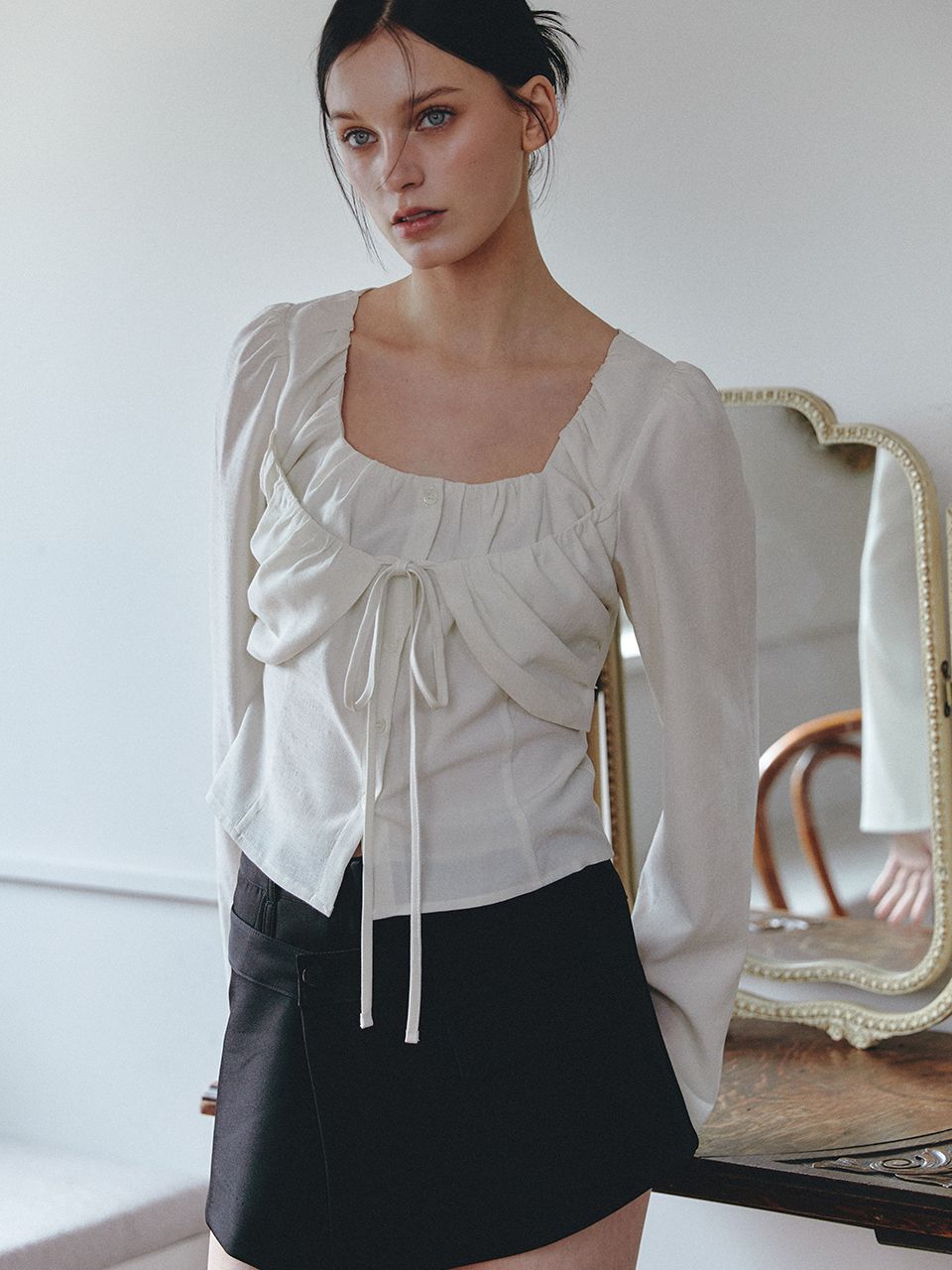 【ASURA】RIBBON BUSTIER OPS RIBBON BUSTIER OPS [BLACK] : ASURA