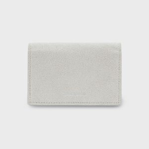 Accordion suede card hoder (아코디언 스웨이드 카드 홀더) - gray