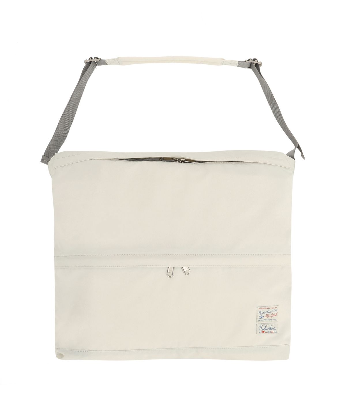 컬럼비아 유니버시티(COLUMBIA UNIVERSITY) SL-LABEL BIG UTILITY BAG 그레이지