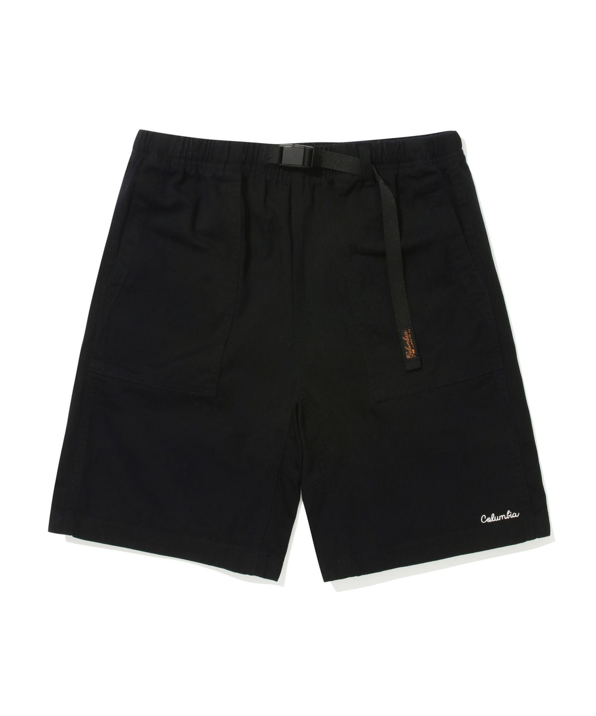컬럼비아 유니버시티(COLUMBIA UNIVERSITY) SL-LABEL BELTED COTTON SHORTS PANTS 블랙