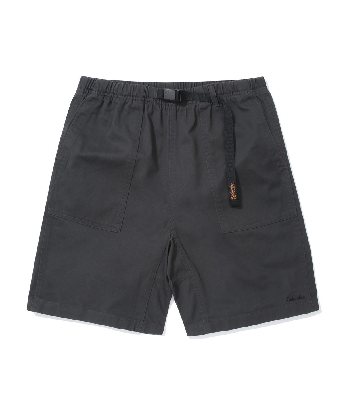 컬럼비아 유니버시티(COLUMBIA UNIVERSITY) SL-LABEL BELTED COTTON SHORTS PANTS 차콜