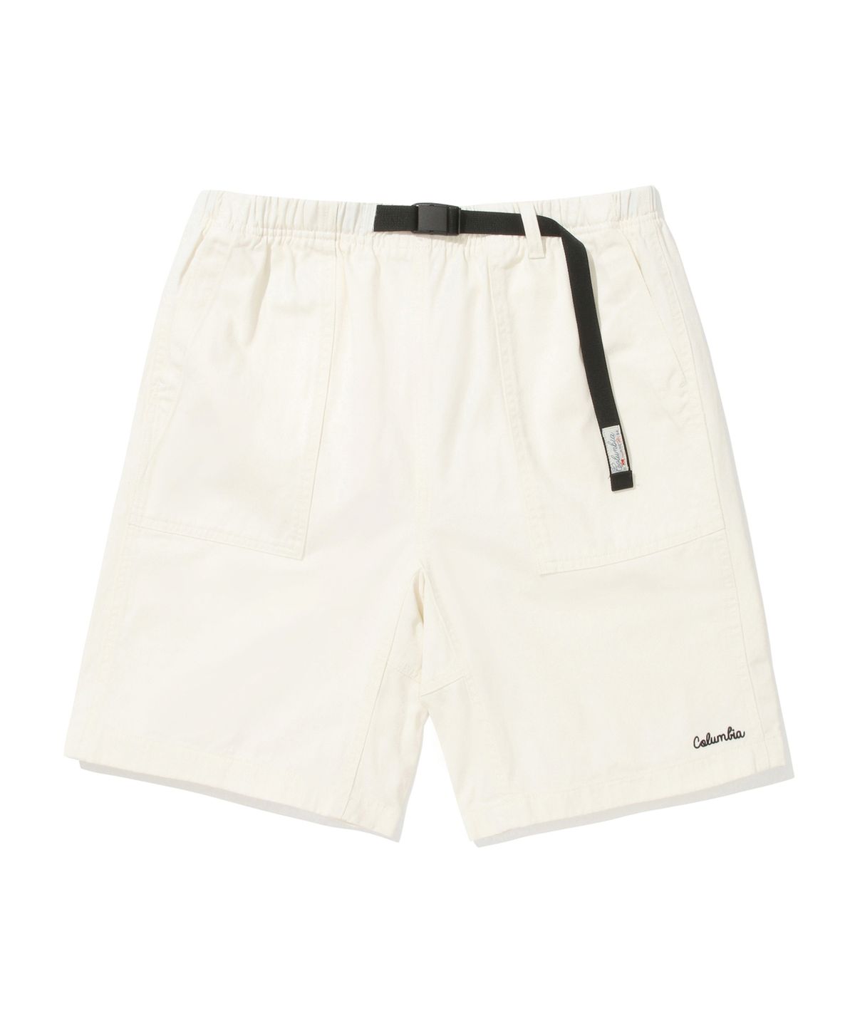 컬럼비아 유니버시티(COLUMBIA UNIVERSITY) SL-LABEL BELTED COTTON SHORTS PANTS 아이보리