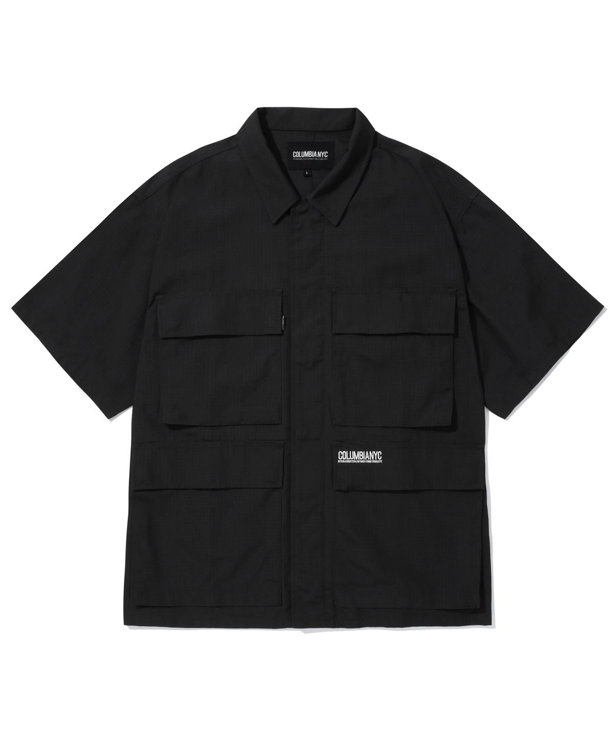 컬럼비아 유니버시티(COLUMBIA UNIVERSITY) NYC BLACKSERIES UTILITY S/S SHIRTS JACKET 블랙