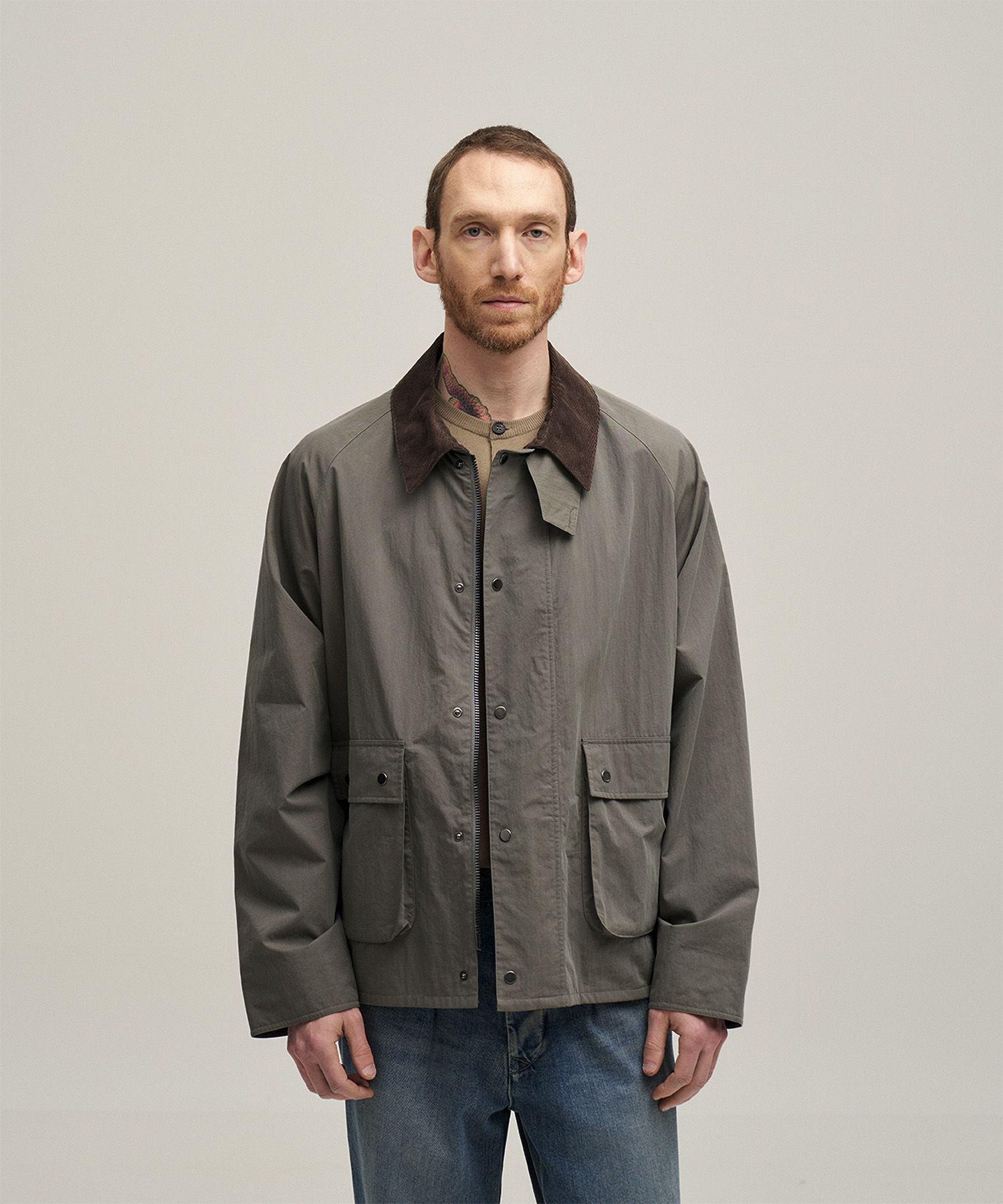 MUSINSA | ANOTHER OFFICE [SS] Neo British Jacket (Olive Drab)