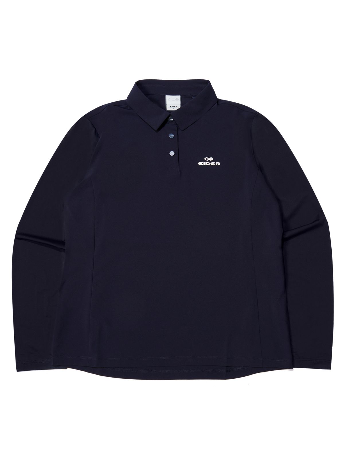 아이더(EIDER) ICE LONG REIN (아이스롱 라인) 여성 긴팔폴로 티셔츠_Navy
